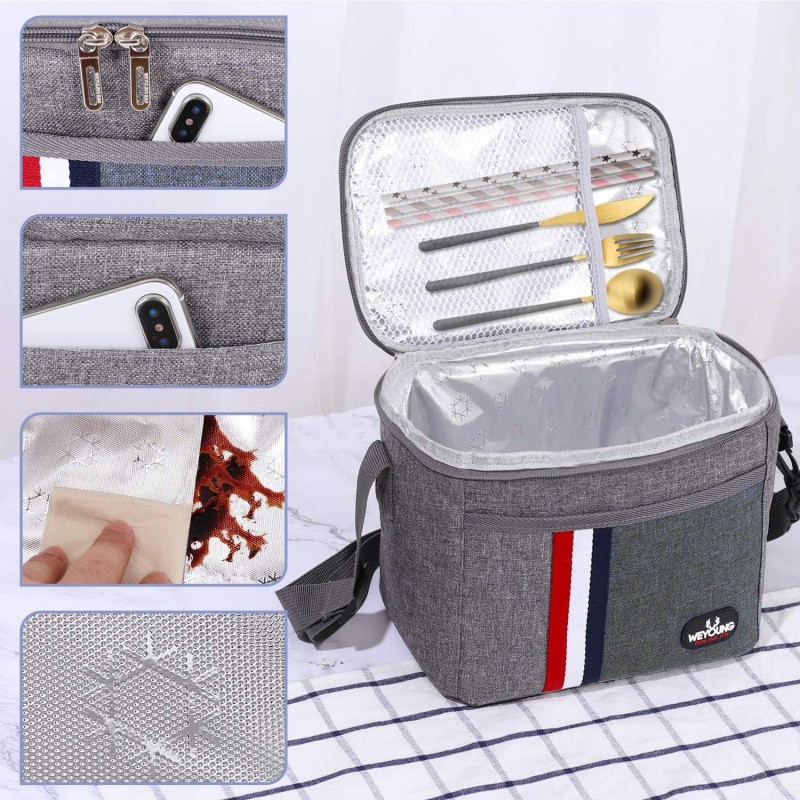Hongu Elettronics Borsa Termica 24x17x20 cm Frigo Borsetta Porta Al...