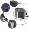 Hongu Elettronics Borsa Termica 24x17x20 cm Frigo Borsetta Porta Al...