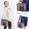 Hongu Elettronics Borsa Termica 24x17x20 cm Frigo Borsetta Porta Al...