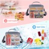 Hongu Elettronics Borsa Termica 24x17x20 cm Frigo Borsetta Porta Al...