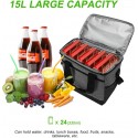 Borsa Termica 15L Sacca Frigo Per Lavoro Campeggio Per Tenere Caldo o Freddo