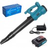 Soffiatore a batteria 5.0 Ah per foglie velocità aria regolabile se...