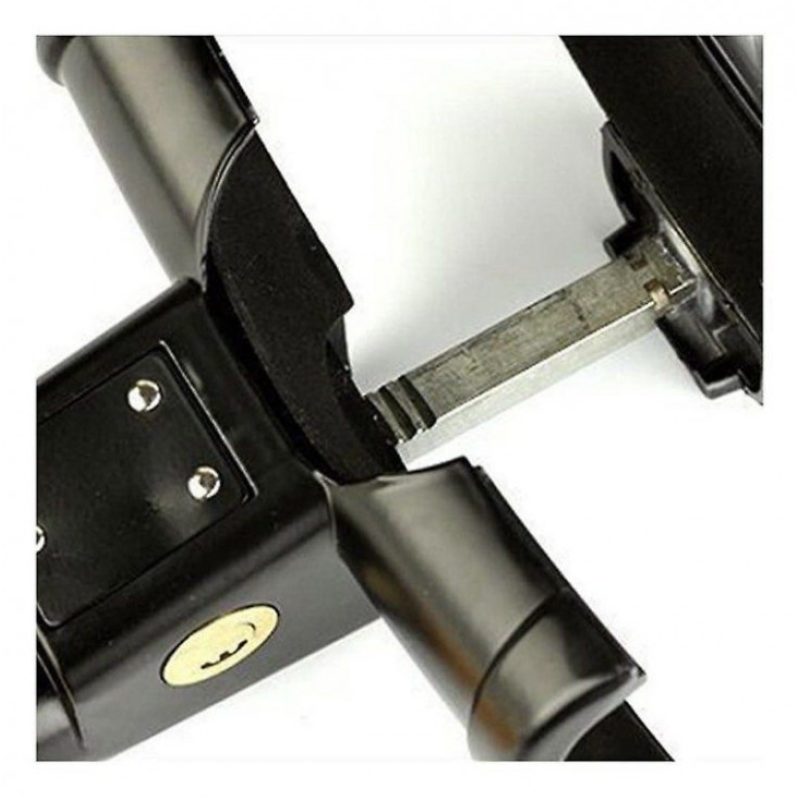 Hongu Antifurto blocca volante bloccasterzo sicurezza per auto 2 ch...