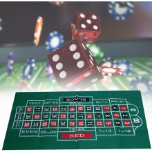 Panno verde tessuto Roulette Tappeto Tavolo 90x180 cm tovaglia da gioco Game