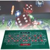 Cigioki Panno verde tessuto Roulette Tappeto Tavolo 90x180 cm tovag...