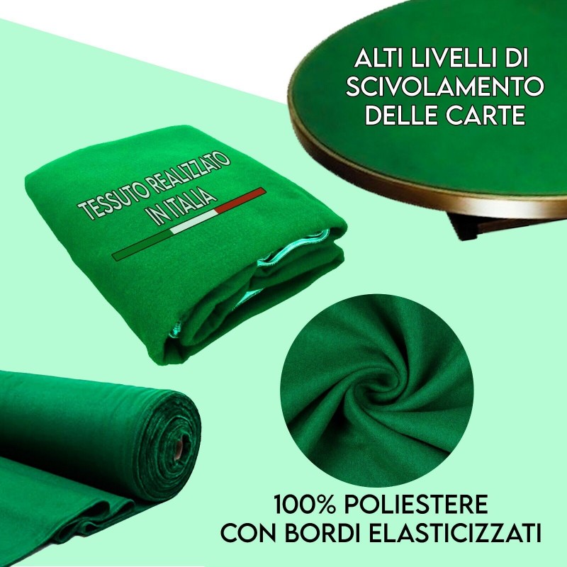 Hongu Panno verde gioco tavolo tessuto tovaglia poker black jack te...