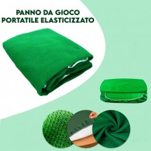 Panno verde gioco tavolo tessuto tovaglia poker black jack texas hold'em140x180