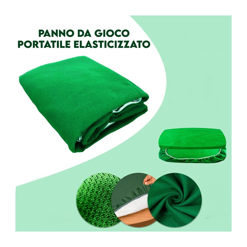 Hongu Panno verde gioco tavolo tessuto tovaglia poker black jack te...