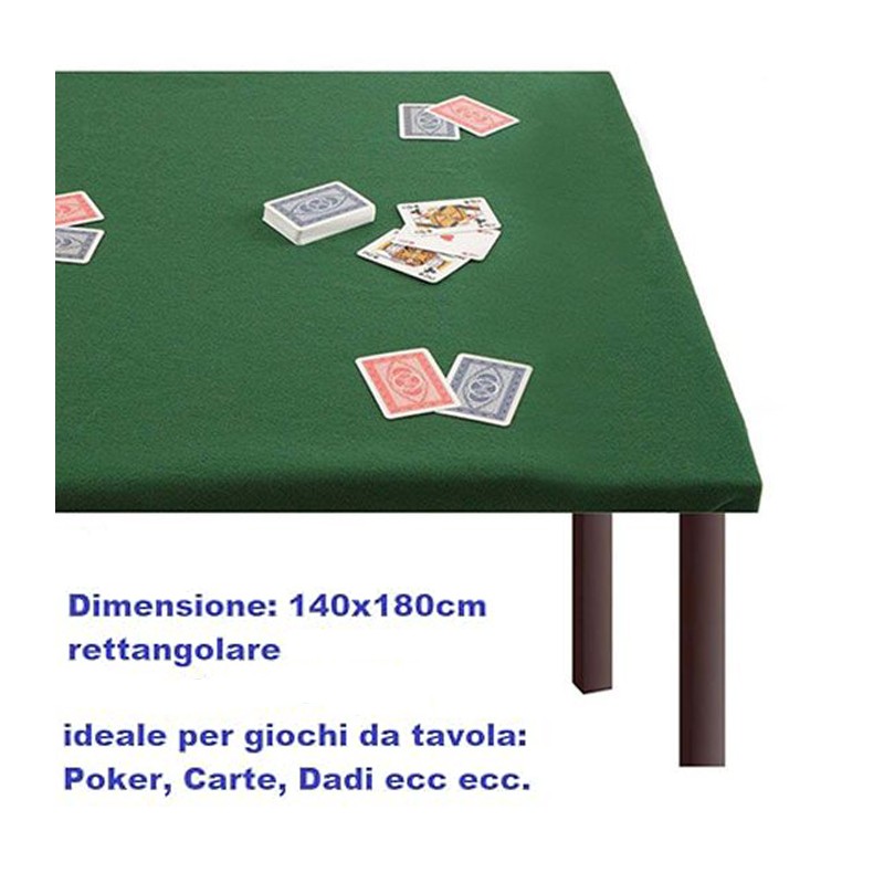 Hongu Panno verde gioco tavolo tessuto tovaglia poker black jack te...