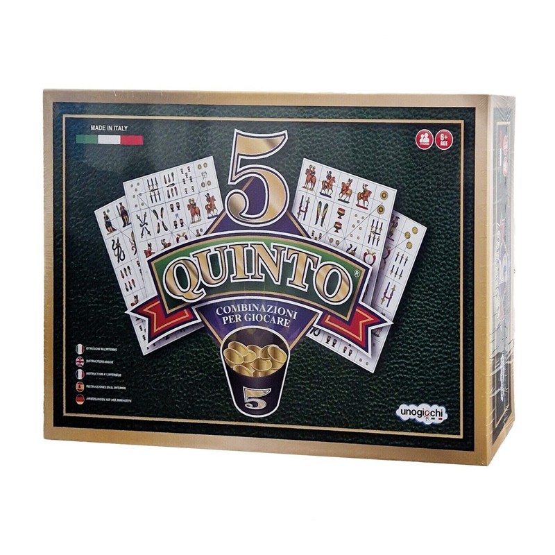 Unogiochi Gioco di societa' Quinto 5 versione carte napoletane da t...