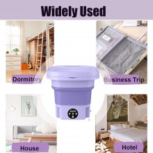 Mini lavatrice pieghevole portatile 8 litri Lavatrice da Campeggio centrifuga