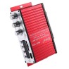Amplificatore stereo microfono due ingressi USB karaoke radio FM AUX musica
