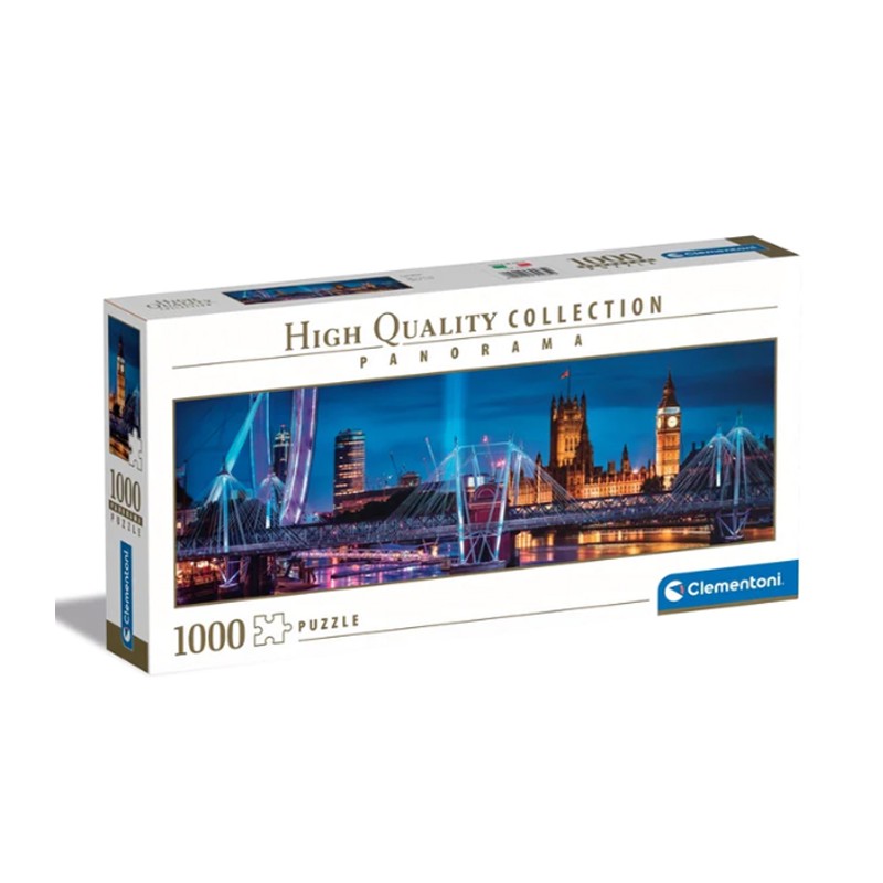 Clementoni puzzle 1000 pezzi 98x33cm Panorama Londra London adulti