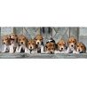 Clementoni Puzzle Clementoni 1000 pezzi Beagles cani beagle cucciol...