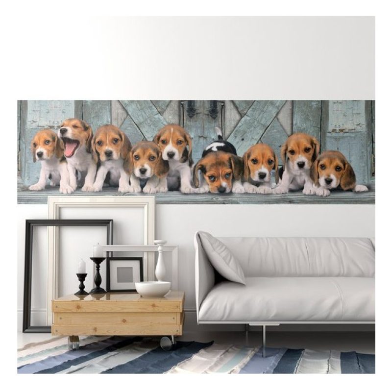 Clementoni Puzzle Clementoni 1000 pezzi Beagles cani beagle cucciol...