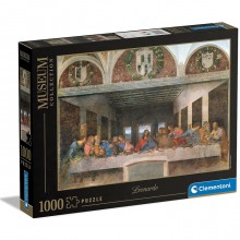 Clementoni Leonardo Cenacolo Museum Collection Puzzle 1000 Pezzi adulto 50x69 cm
