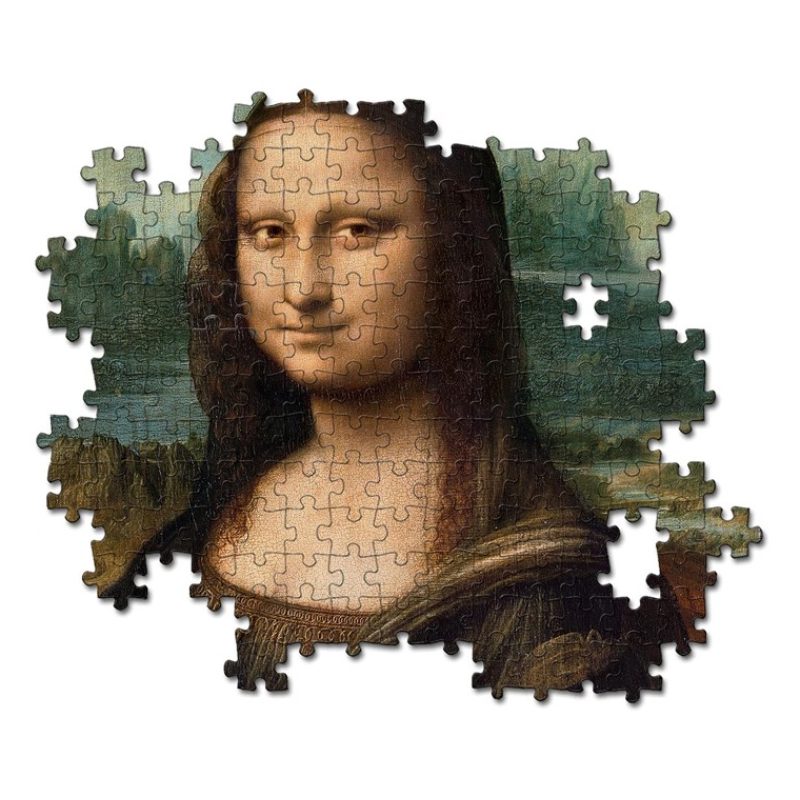 Puzzle Clementoni 1000 pezzi Museum Collection Gioconda di Leonardo...
