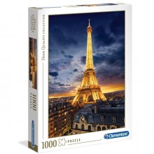 Puzzle Clementoni 1000 pezzi Parigi Francia Torre Eiffel High Quality collection