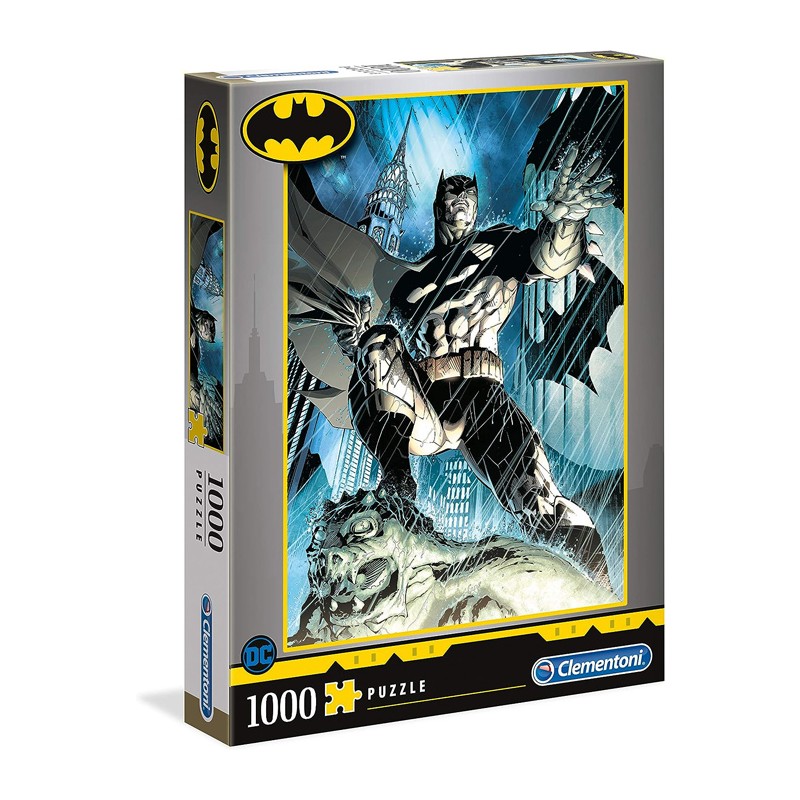 Puzzle Clementoni 1000 pezzi Batman High Quality Collect DC 69x50 cm Supereroi