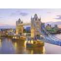 Puzzle Clementoni 1000 pezzi Londra Tower Bridge ponte torre fiume Tamigi 69x50