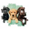 Clementoni Puzzle Clementoni - 1000 pezzi - Tre cani Labrador picco...