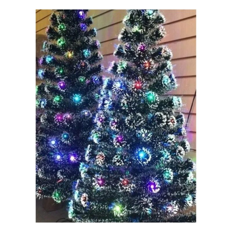 DAJIAZU Albero di Natale Artificiale con luci led RGB multicolore a...