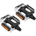 Coppia di pedali per MTB Mountain bike bici bicicletta rifrangenti antiscivolo