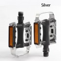 Coppia di pedali per MTB Mountain bike bici bicicletta rifrangenti antiscivolo