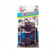 Coppia di pedali per MTB Mountain bike bici bicicletta rifrangenti antiscivolo