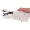 Mini macchina cucire portatile viaggio salva spazio manuale batterie