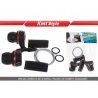 Kmt Style Coppia Comandi Cambio per Bici Bicicletta Manopole 6 Marc...