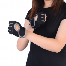 Guanti per bici bicicletta ciclismo MTB estivi mezze da corsa dita unisex sport