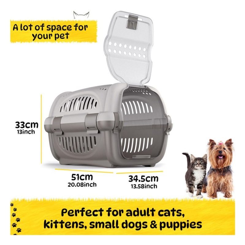 10569 Trasportino in plastica modello Rhino per cani e gatti da via...