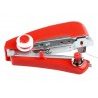 Micro macchina cucire viaggio portatile mini cucitrice valigia ripara strappi