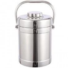 Portavivande termico Contenitore Porta Pranzo Scomparti in acciaio Inox 1.6L