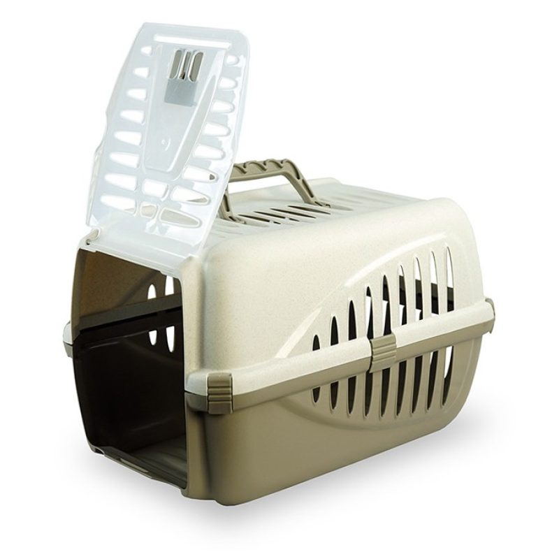 Georplast 10567 Trasportino in plastica modello Panzer per cani e g...