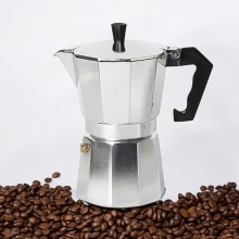 Caffettiera moka in alluminio macchina macchinetta caffe da 1 tazza espresso
