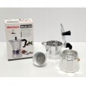 Caffettiera moka in alluminio macchina macchinetta caffe da 1 tazza espresso
