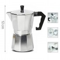 Caffettiera moka in alluminio macchina macchinetta caffe da 1 tazza espresso