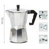Kmt Style Caffettiera moka in alluminio macchina macchinetta caffe ...