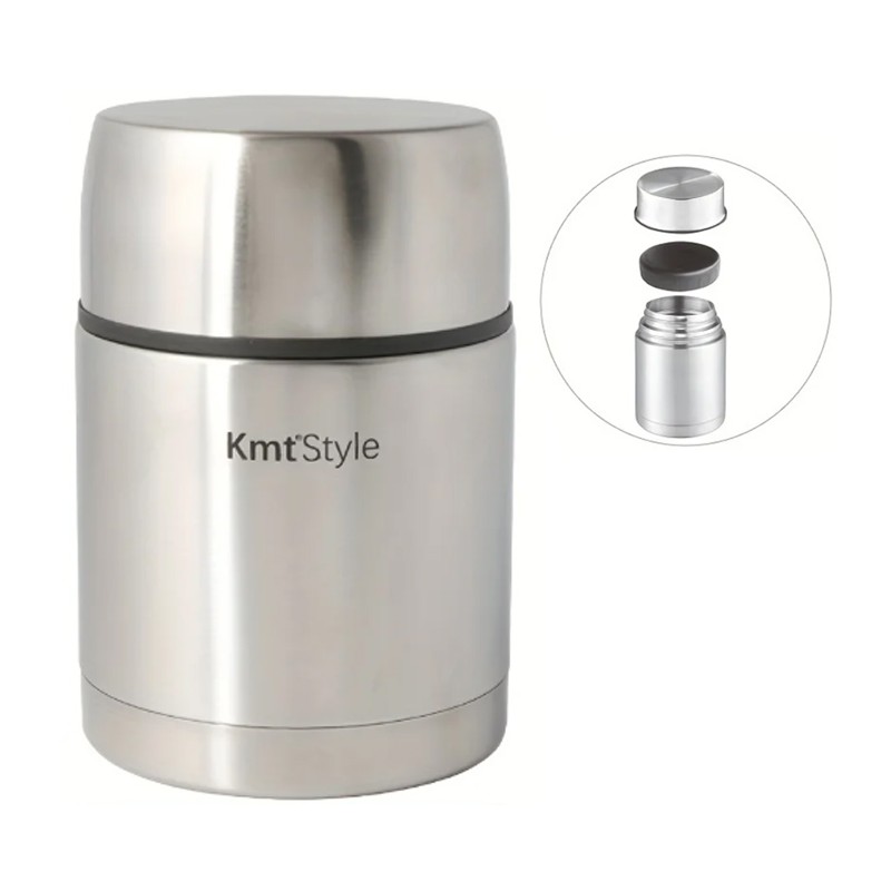 Thermos Portavivande termico per alimenti 750 ml acciaio inox caldo e freddo