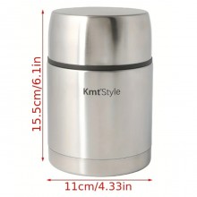 Thermos Portavivande termico per alimenti 750 ml acciaio inox caldo e freddo