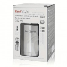 Thermos Portavivande termico per alimenti 750 ml acciaio inox caldo e freddo