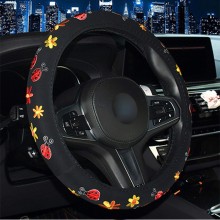 Universale Coprivolante Antiscivolo Auto Sterzo Cover decorativa Volante 38CM