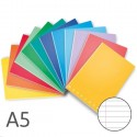 Quaderno 10 PZa righe formato A5 Rigatura 0C 42 fogli Pigna colori assortiti
