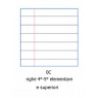 Pigna Quaderno 10 PZa righe formato A5 Rigatura 0C 42 fogli Pigna c...