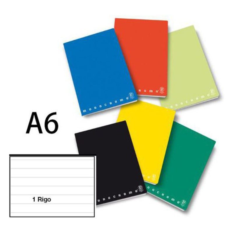 Pigna Mini Quaderni Monocromo Pigna 10pz a righe 1R Colori assortit...