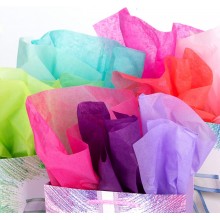 120 Fogli di carta velina colorata 50,8x66 cm imballaggio riempimento protezione