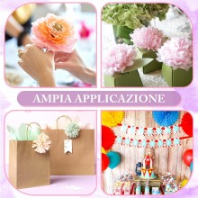 120 Fogli di carta velina colorata 50,8x66 cm imballaggio riempimento protezione