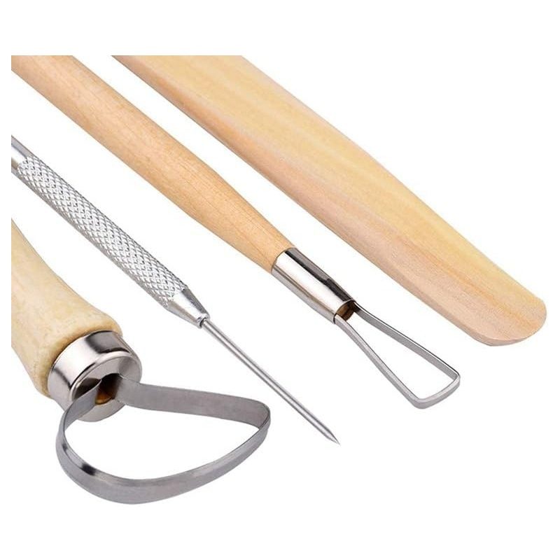Harty Set di Strumenti per Modellare L'argilla in Ceramica Kit da 8...
